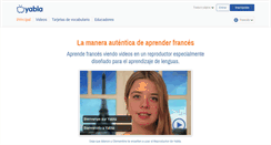 Desktop Screenshot of frances.yabla.com
